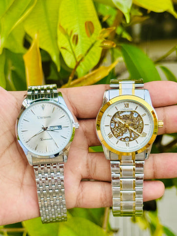 Mens Watch Premium Quality Skeleton Dial