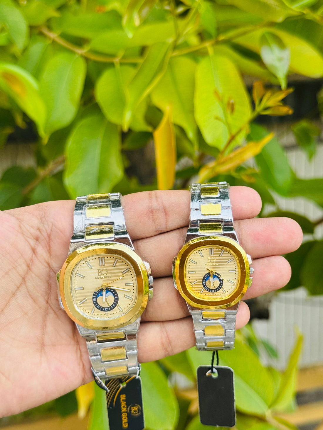 PP Stainless Steel Couple Watch