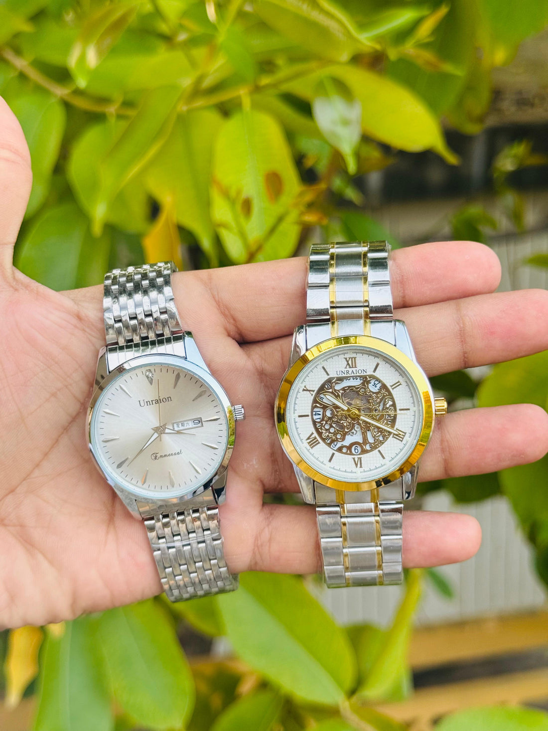 Mens Watch Premium Quality Skeleton Dial