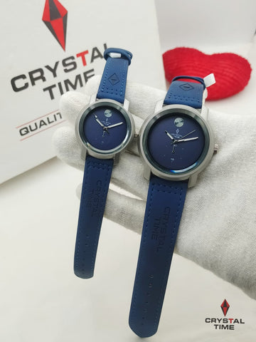 Crystal Time couple watches