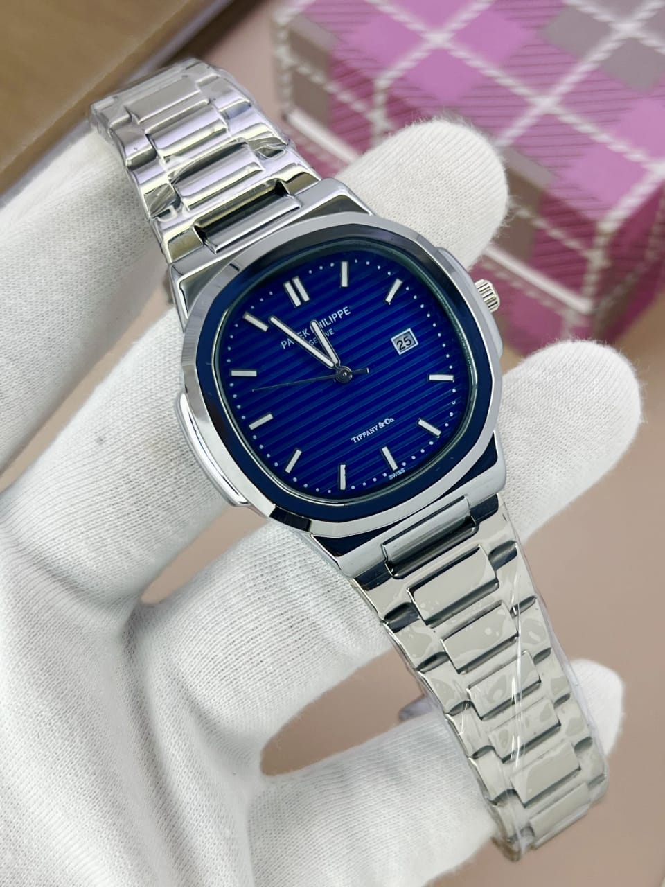 PP Stainless Steel Luxury Watch